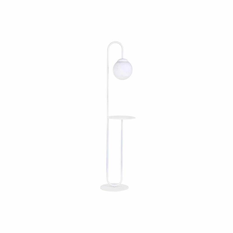 Stehleuchte Bari weiß Metall Glas 150 cm E14 EMIBIG LIGHTING - 5901738925878