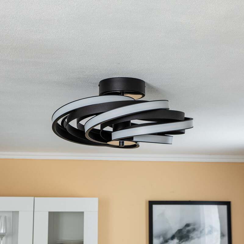 Deckenleuchte Lampe LED Zoya schwarz Metall warmweiß dimmbar IP20 Zoya - 5905563002223