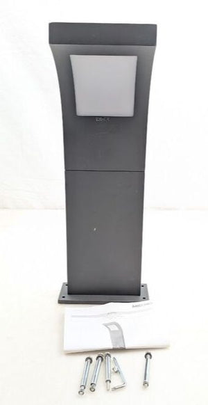 Arcchio Wegeleuchte Advik LED Gartenlampe anthrazit 60cm IP65 Metall 700Lumen