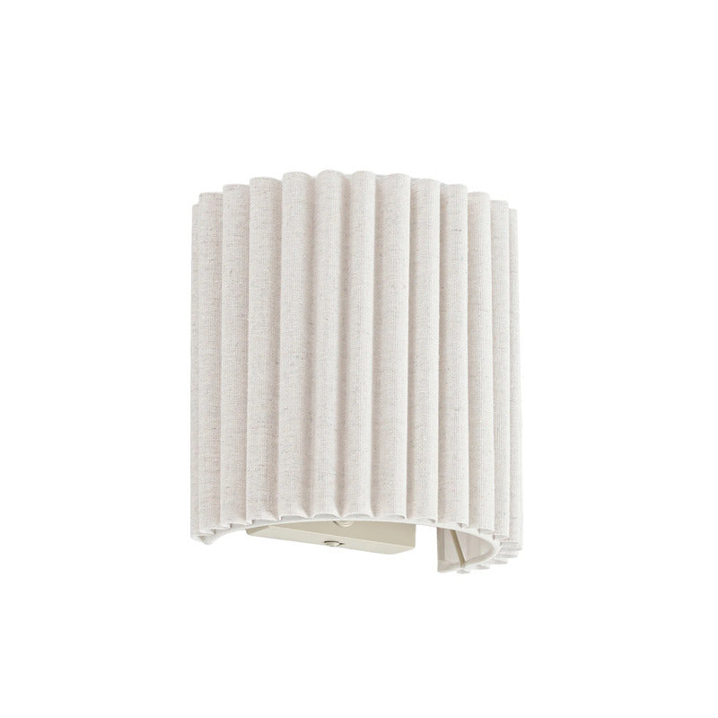 Libbie Wandleuchte creme E27 Leuchte Wandlampe Designer 20cm Höhe stilvoll - 4255830913341