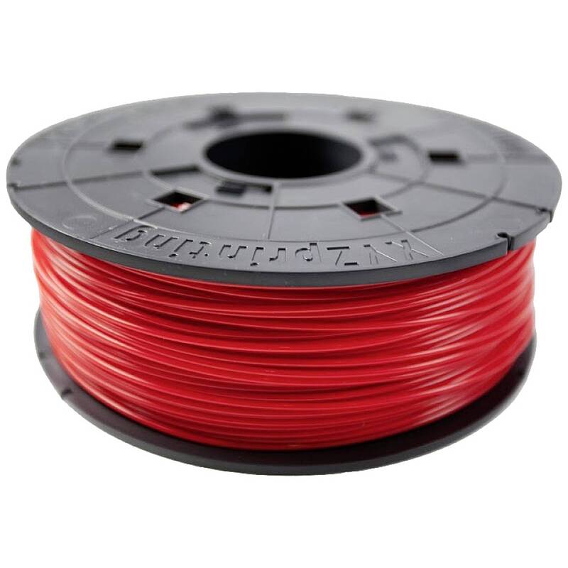 XYZprinting Filament Druckmaterial Kunststoff PLA Polymilchsäure Rot 600g - 4715872748733