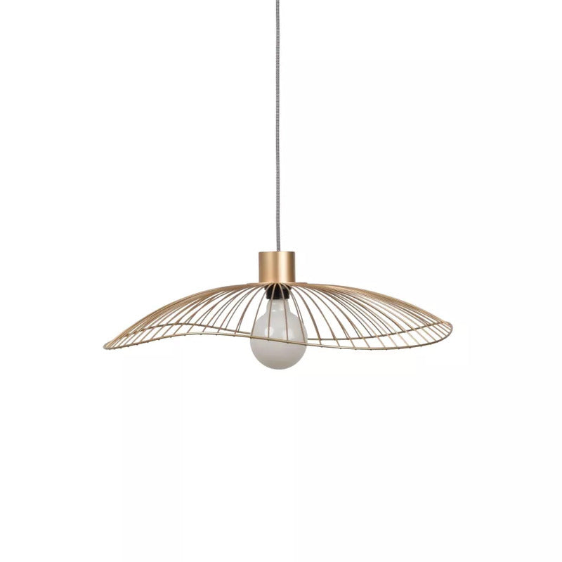 Forestier Pendelleuchte Hängeleuchte Colibri Lampe Gold 56 cm E27 LED Leuchte - 3700663918120