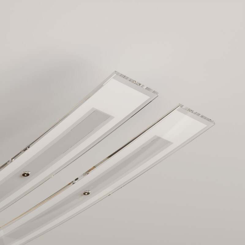 Lindby Deckenleuchte Deckenlampe LED Jarda Glas dimmbar warmweiß Wohnzimmer862 - 4251096526950