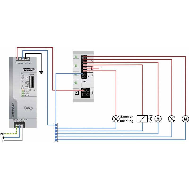 Phoenix Contact Schutzschalter Geräteschutzschalter CBMC E4 1 Schließer Grau - 4055626149356