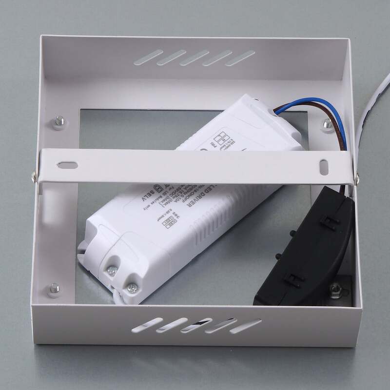 Lindby LED Panel Enhife 30x30cm Leuchte Aluminium 4000K Universalweiß dimmbar - 4251911782561