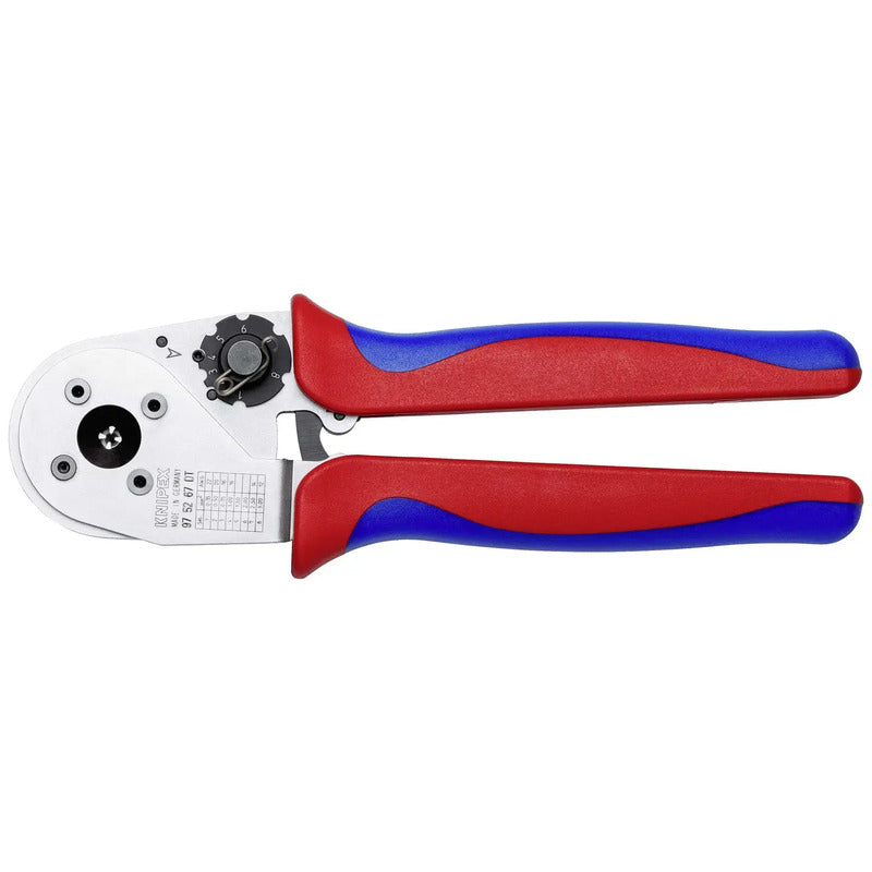 Knipex Crimpzange Stiftkontakte Buchsenkontakt 0,35 bis 3 mm² ergonomisch 230mm - 4003773088820
