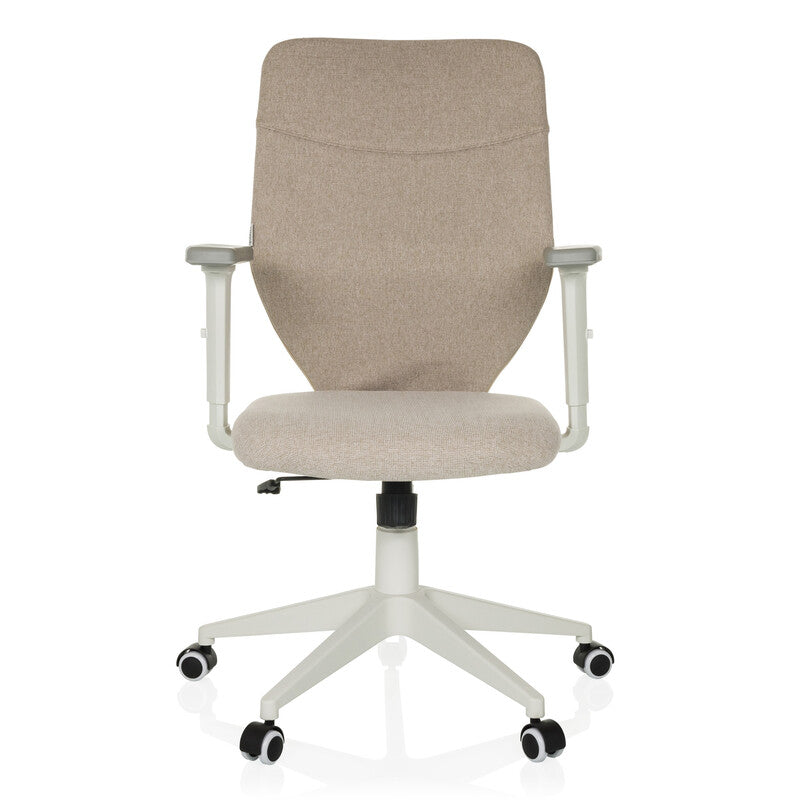 Bürostuhl COSIO II beige Stoff hjh OFFICE verstellbar mit Armlehnen 120 kg - 4064323038511