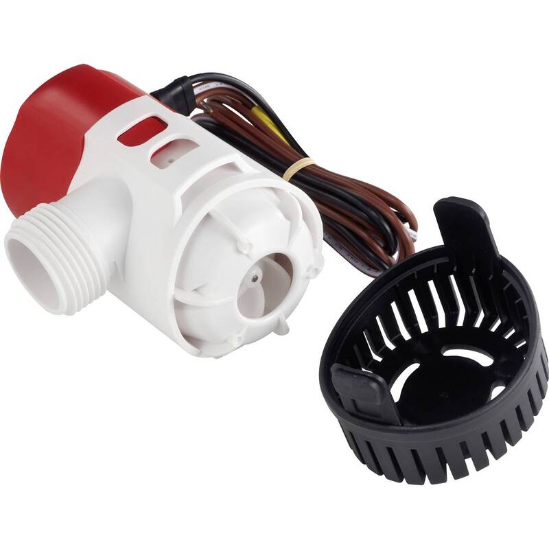 Toolcraft Niedervolt-Tauchpumpe 3028l/h 12V DC Wasserpumpe mit Sensor 3m Höhe - 4064161189123