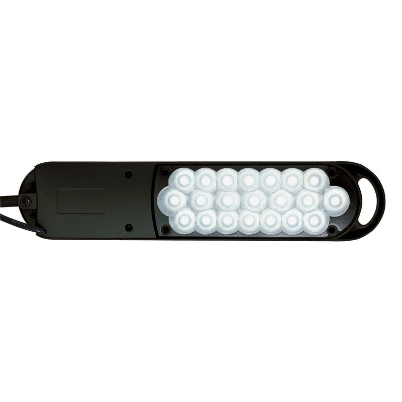 Maul LED Tischleuchte Schreibtischlampe schwarz Höhe 38 cm Klemmfuß Lampe Spot - 4002390055314