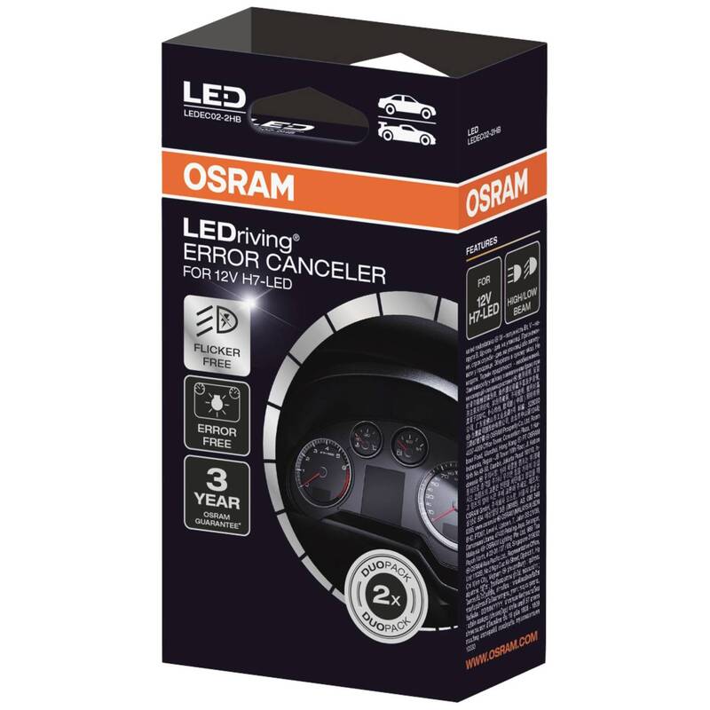 OSRAM LEDriving ERROR CANCELER CanBus Lastwiderstand 100W 2 St. 12V - 4062172383721
