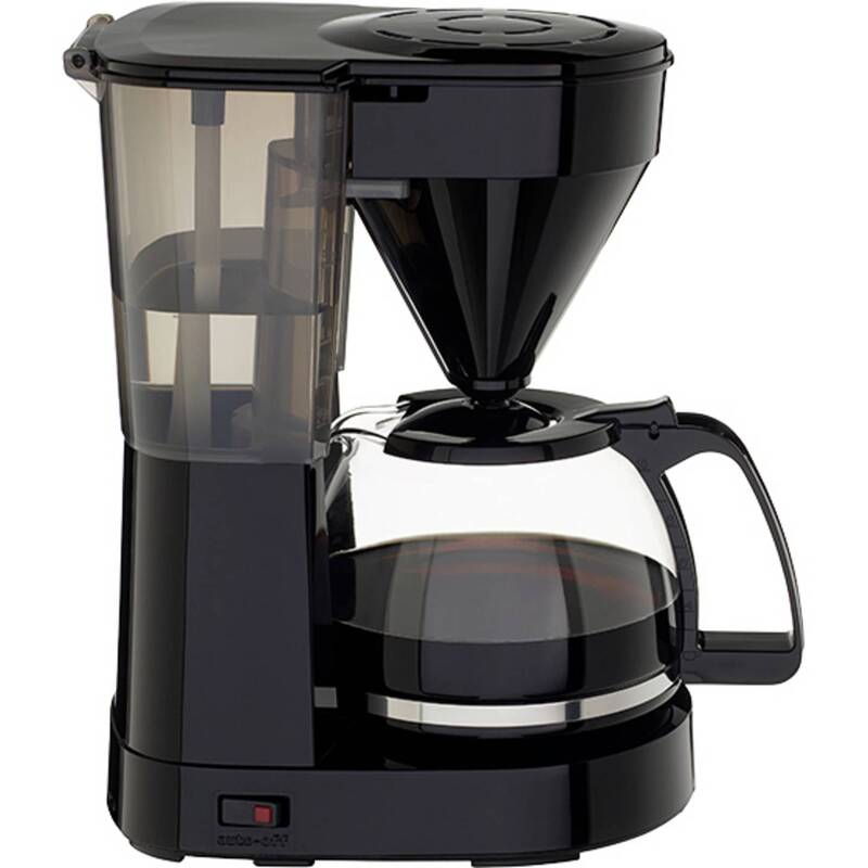 Melitta 1023-02 Kaffeemaschine 10 Tassen Schwarz 1050 Watt Glaskanne - 4006508218714