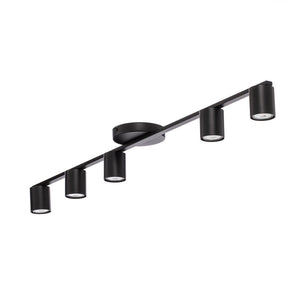 B-Ware SIGMA Deckenstrahler Leuchte Sky 5-flammig schwarz Lampe Deckenlampe Deckenli14