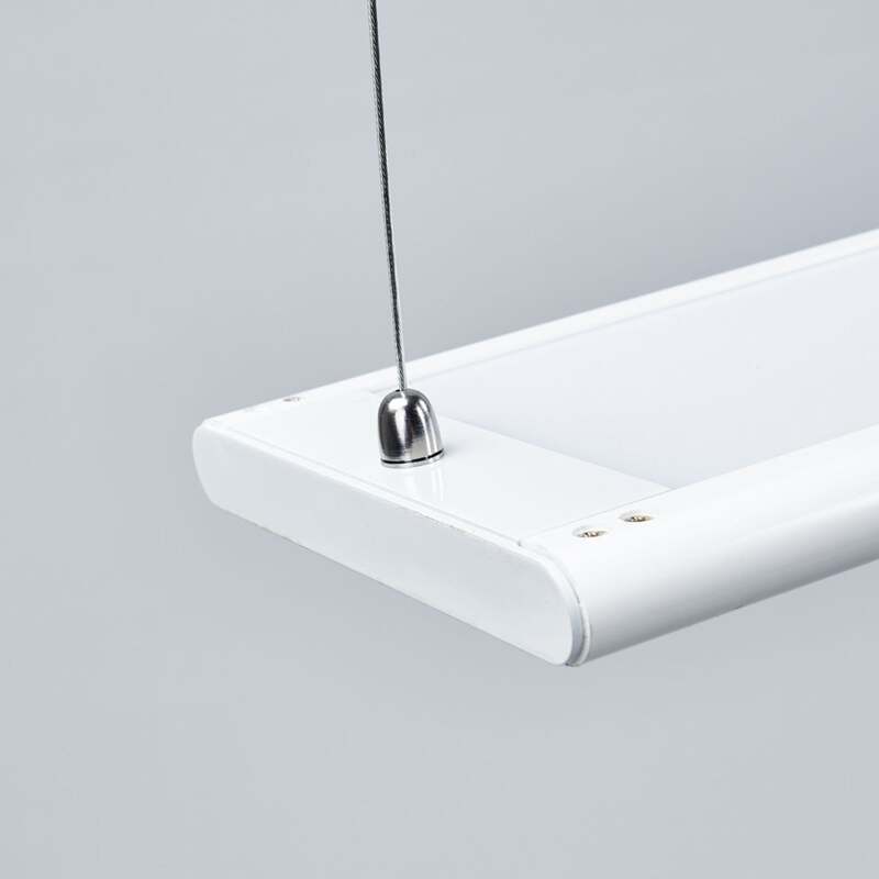 Arcchio Hängeleuchte LED Samu dimmbar Pendelleuchte Leuchte Büro weiß 120x15cm - 4251096531107
