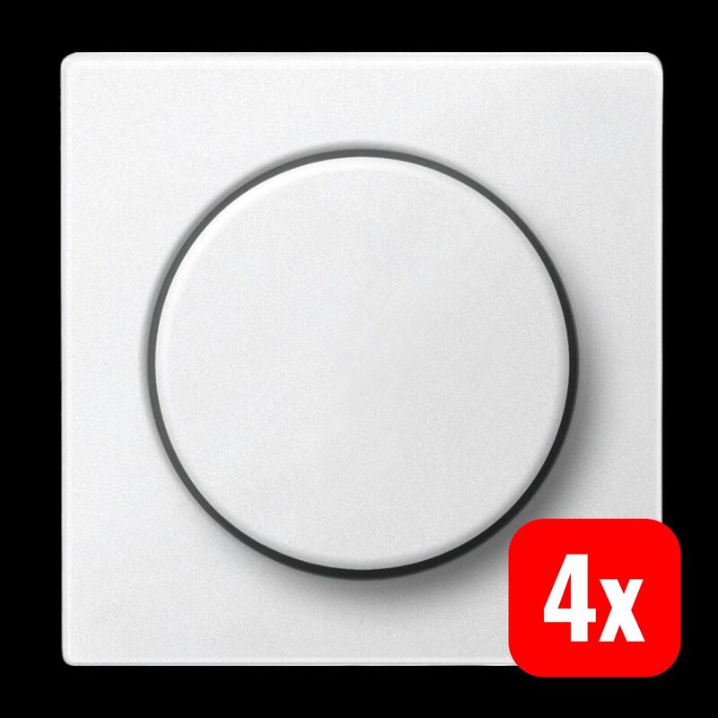 Merten Dimmer-Abdeckung Polarweiß MEG5250-0419 Lichtdimmer Schalter Weiß - 4042811155513