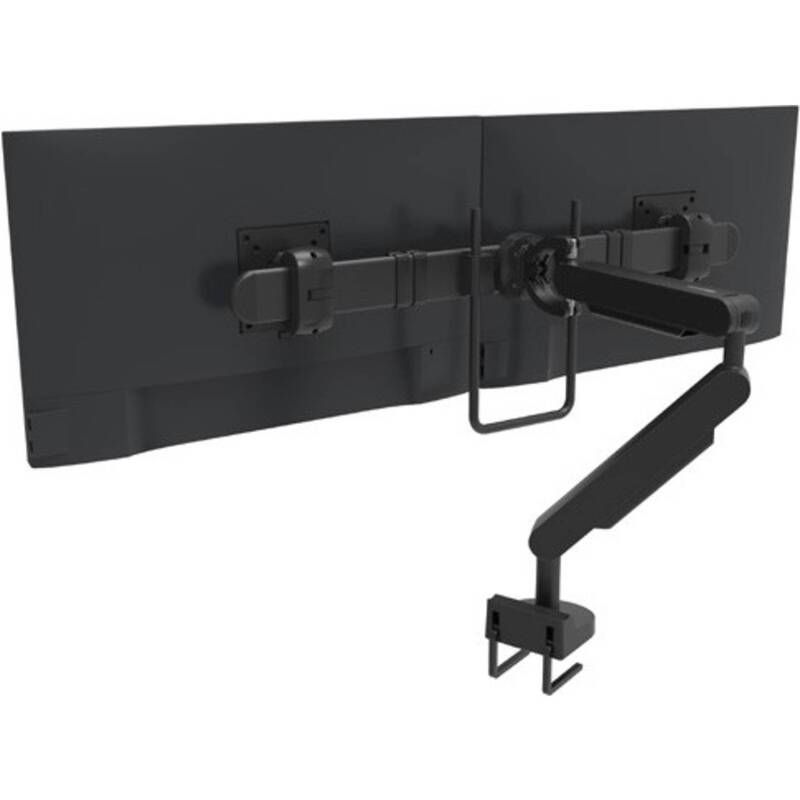 Bachmann Monitor Tischhalterung Dual Monitorarm Bildschirmhalterung schwarz VESA - 4057298105845
