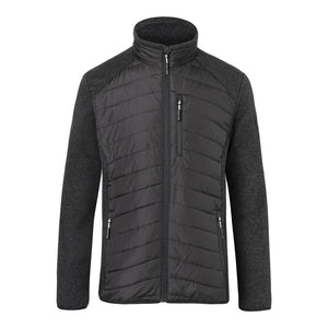 B-Ware Kübler Hybridjacke schwarz dunkelgrau 3XL Arbeitskleidung atmungsaktiv Polyester