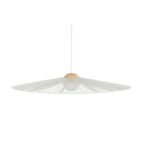 B-Ware Zuiver Belle Hängeleuchte Pendelleuchte Lampe rund 80cm beige Eisen