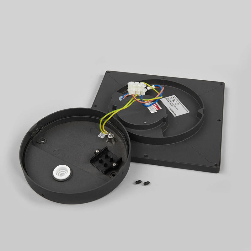 Lucande Deckenleuchte Außenlampe LED Sensor Mabella dunkelgrau weiß IP65 - 4251096527155