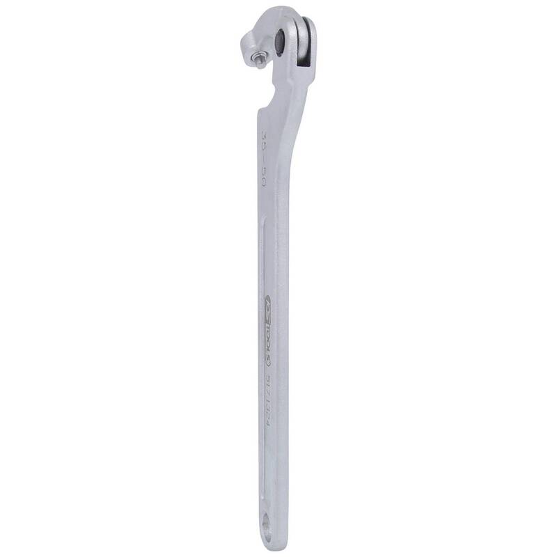 KS Tools Hakenschlüssel 517 1324 Schraubenschlüssel Kreuzloch 35-50 mm 2 STÜCK - 4042146544433