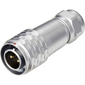 16x B-Ware Weipu Rundstecker Stecker Serie SF1210/P2 Verbinder Push Pull 2 Pol Löt 16 STÜCK