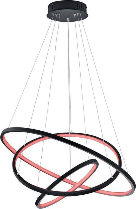 Trio Lighting Pendelleuchte Hängelampe LED WiZ smart anthrazit Aaron dimmbar - 4017807473308
