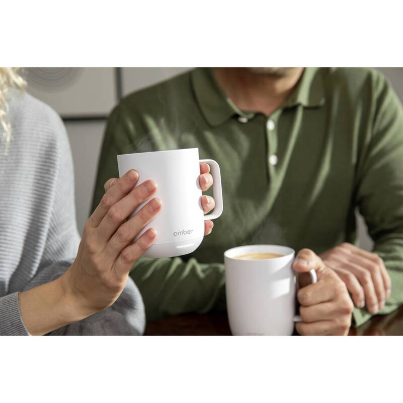 Ember Becher Tasse Mug weiß Beheizbarer Becher Keramik 414 ml Smart DEFEKTWARE - 0810011401280