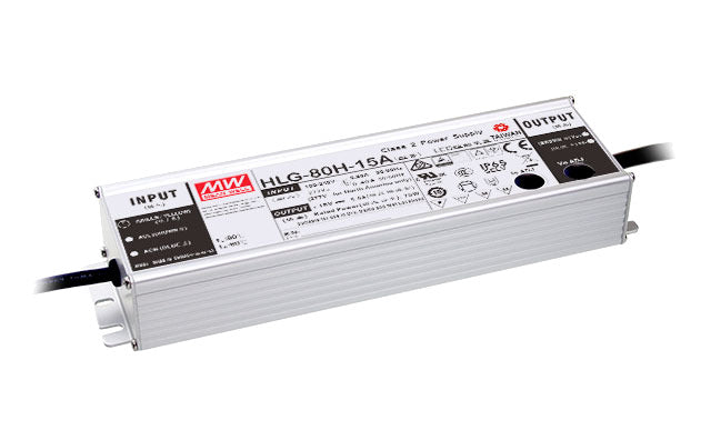 Netzteil LED Treiber Stromversorgung Mean Well HLG 80H 12A IP65 12V 5A - 4711287448817
