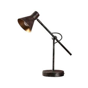 B-Ware Lindby LED-Tischlampe Zera Schreibtischlampe Tischleuchte E14 easydim Rostfarben