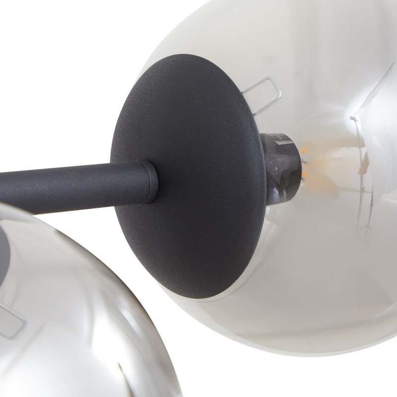 Lindby Pendelleuchte Hängeleuchte Isamer LED Lampe dimmbar rauchgrau 130cm - 4251911797749