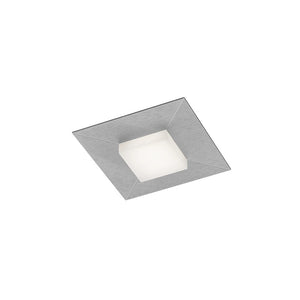B-Ware BANKAMP Deckenleuchte Lampe Diamond silber Metall Acryl 17x17cm Wohnzimmer