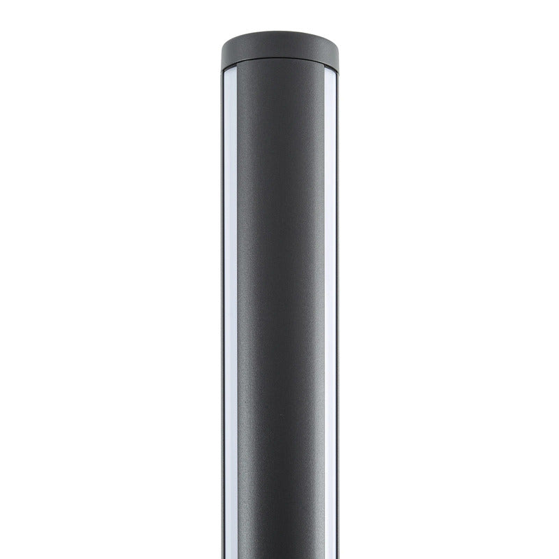 Lynel Außenleuchte Gartenleuchte LED anthrazit 200cm Aluminium IP54 wetterfest - 4255830906923