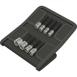 B-Ware Wera Steckschlüssel-Maschinenaufnahmen-Set 1/4" antimagnetisch 50mm 320g