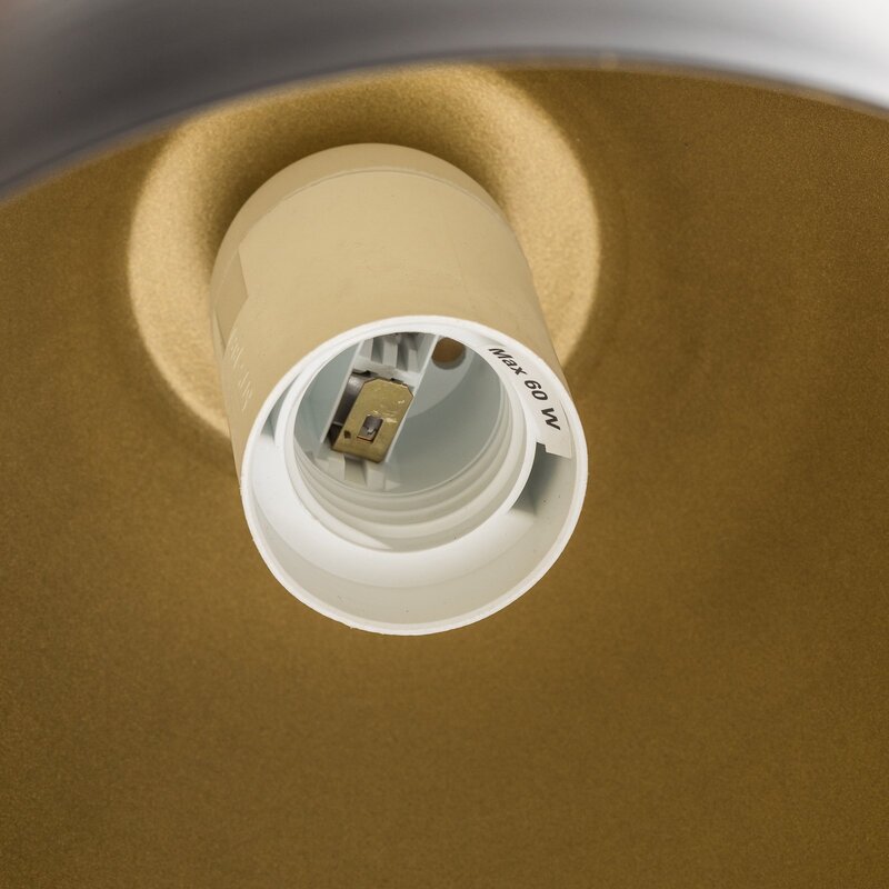 EMIBIG LIGHTING Pendelleuchte Lenox Hängeleuchte Lampe dreiflammig schwarz/gold - 5901738917934