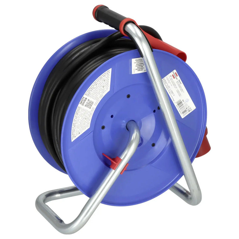 Brennenstuhl Kabeltrommel 30 m CEE-Stecker 16 A 5polig IP44 Schwarz - 4007123687497