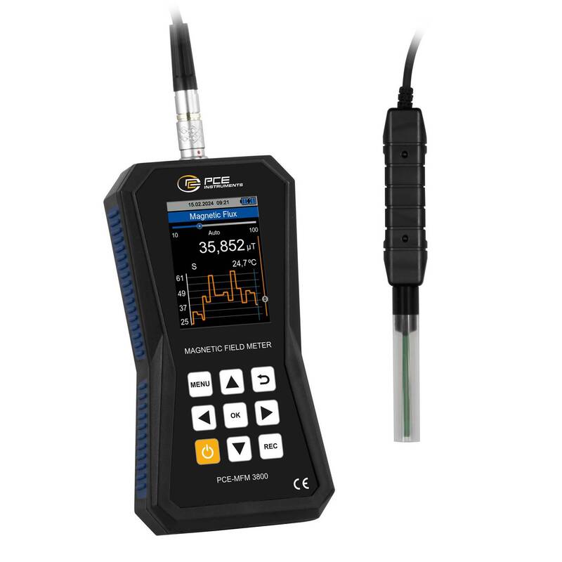 PCE Instruments Magnetfeldmessgerät PCE-MFM 3800 Datenlogger 10 Mio Messpunkte - 4250348738509