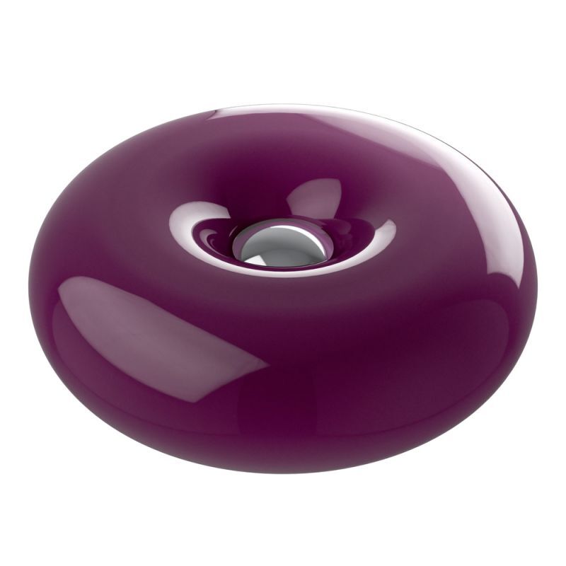 Eglo Tischleuchte Basile LED Lampe Wandlampe Leuchte warmweiß bordeaux Ø30cm - 9008606404841