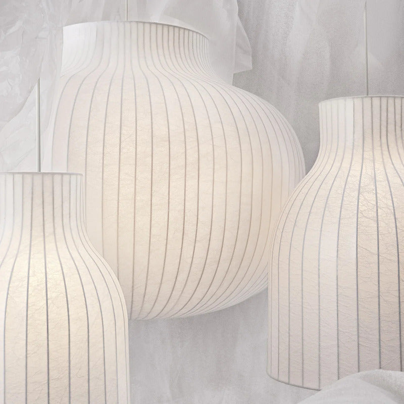 Muuto Pendelleuchte Hängelampe Strand creme Baldachin Kokon 60cm SIEHE TEXT/FOTO - 4251384209091