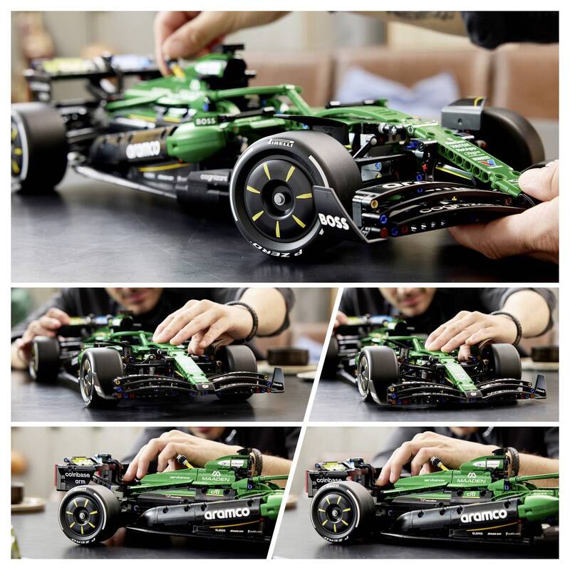 LEGO Technic Modell Aston Martin Aramco AMR25 F1 Auto mit Lenkung 6588593 - 5702018067796