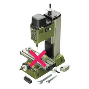 B-Ware PROXXON MICROFRÄSE MF 70 100W 5000-20000/min präzise Vertikalfräse grau