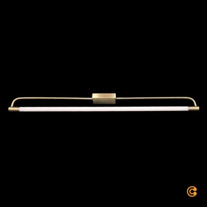 B-Ware FABAS LUCE Wandleuchte Rapallo LED Wandlampe Messing warmweiß IP44 80cm