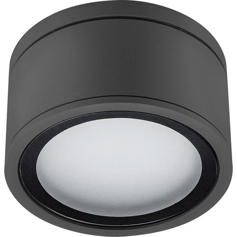EVN Wandleuchte Anbauleuchte GX53 Aluminium Anthrazit Wandmontage 487016N - 4037293015318