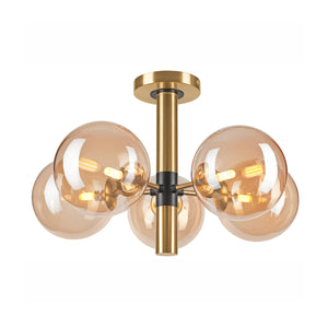 C-Ware Lamkur Lighting Natalia Deckenleuchte Lampe Glasleuchte Glas SIEHE TEXT/FOTO