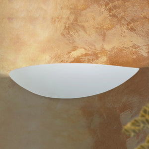 B-Ware Wandleuchte Tamara Weiß Keramik 45 cm dimmbar R7s 150 W IP20