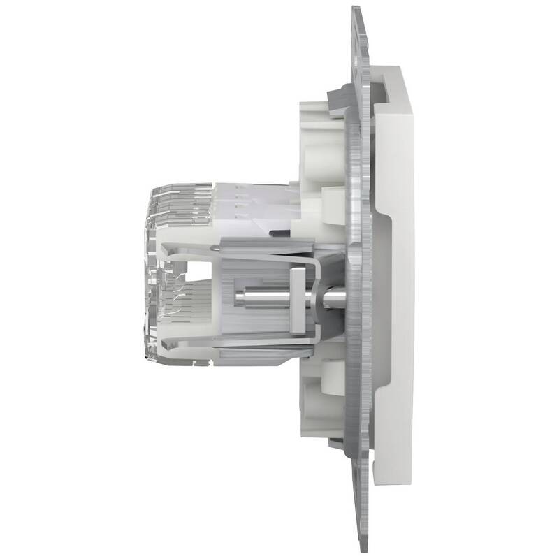 Schneider Electric RJ45-Datendose Asfora EPH4870121D Weiß RAL 9003 250V 10A - 3606486875797
