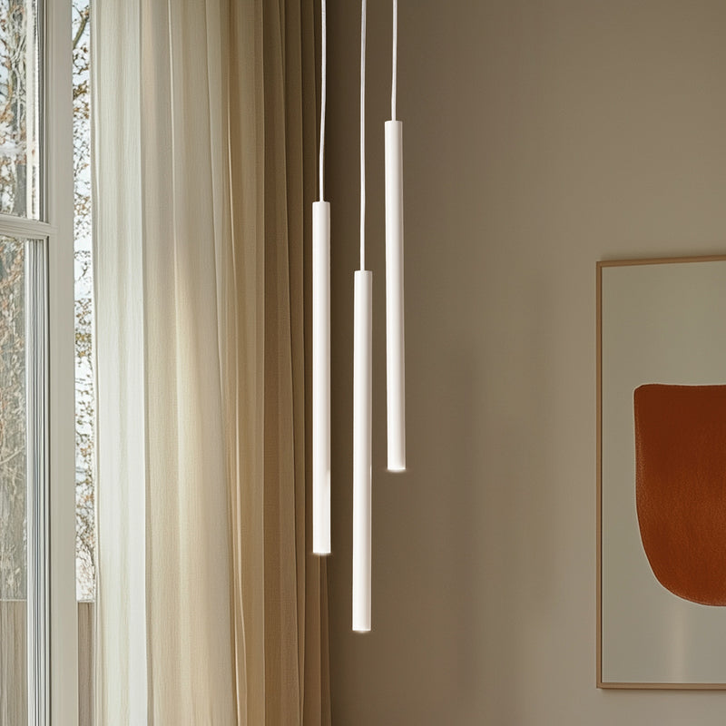 Hängeleuchte Sopel 3 LED Pendelleuchte dimmbar Stahl taupe 3-flammig 50cm Höhe - 5902846811442