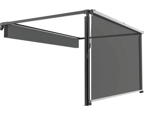 3M Vertikale Markise 284 cm für Pergola Garten Terrasse Balkon UV-beständig - 4306517554644