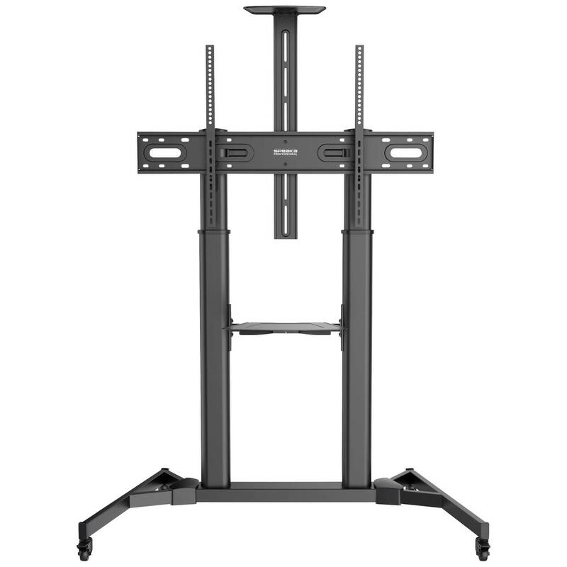 SpeaKa SP-TVC-600 TV-Rollwagen 60"-100" höhenverstellbar neigbar schwarz - 4064161225081