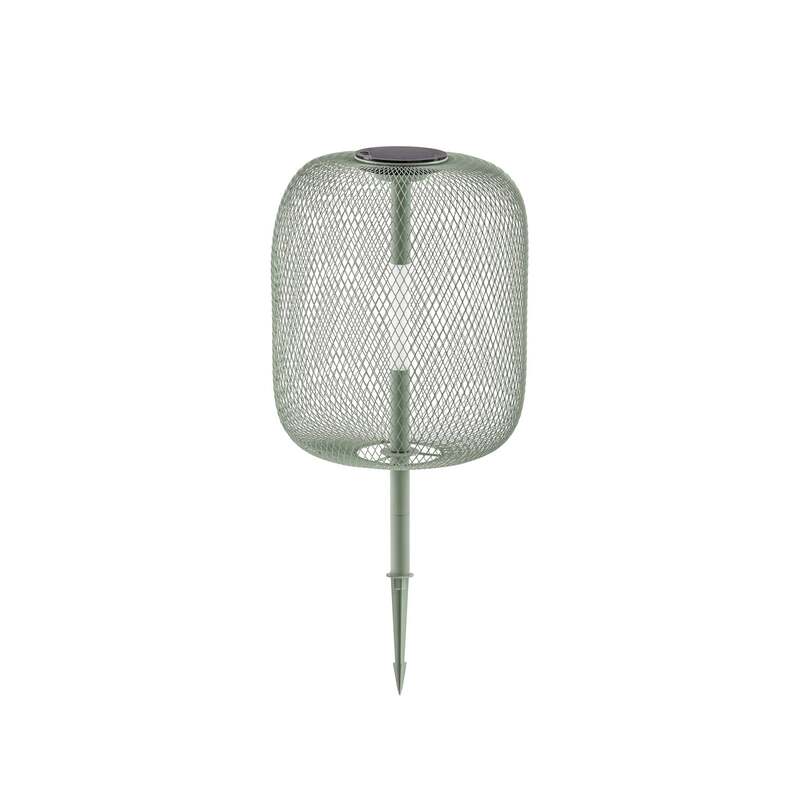 Lucande Gartenleuchte Faylen LED Außenlampe dimmbar salbeigrün IP65 68cm USB - 4255830912832