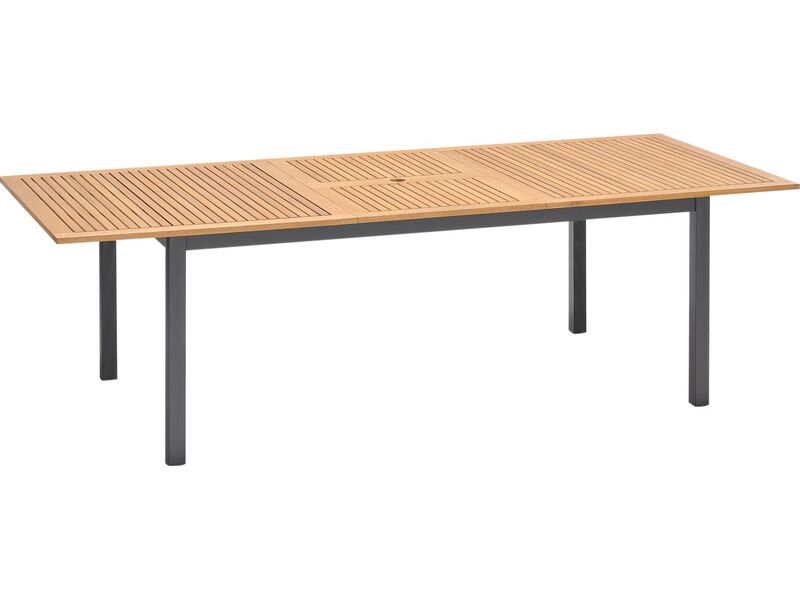 Gartentisch Terrassentisch Ausziehbar FSC-Holz Braun 180-240cm x 100cm - 4007873339608