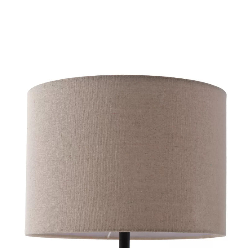Lindby Thalassia Tischleuchte Keramik/Stoff Ø 30cm Tischlampe Lampe Leselampe803 - 4251911774658